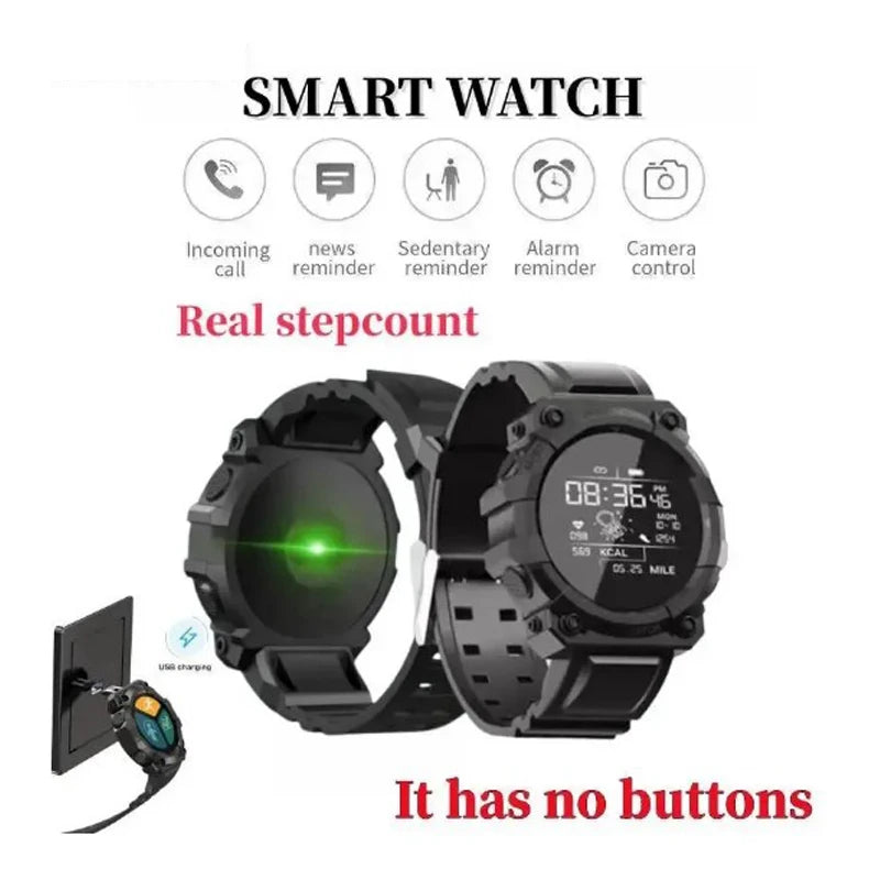 Relógio inteligente masculino e feminino bluetooth smartwatch ip68